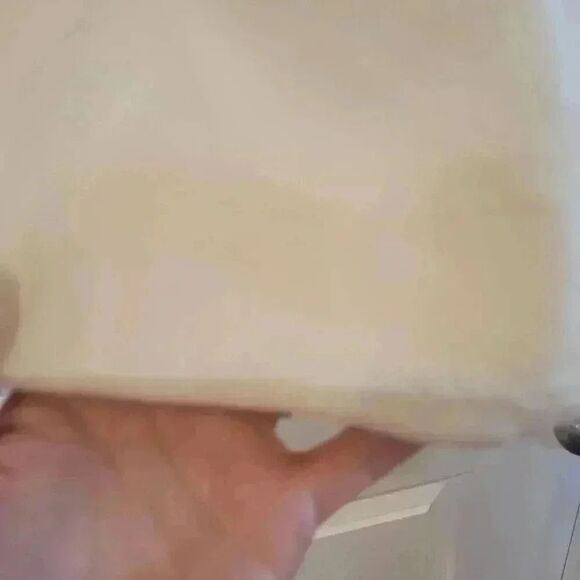 Louis Feraud Vintage Cabale Cachet Desert Springs Women's Ivory Wool Lined Penci - Picture 3 of 15